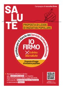 AVVIATA LA CAMPAGNA DI RACCOLTA FIRME PER PROPOSTE DI LEGGE SU SANITÀ E APPALTI. FIRMA ANCHE TU!